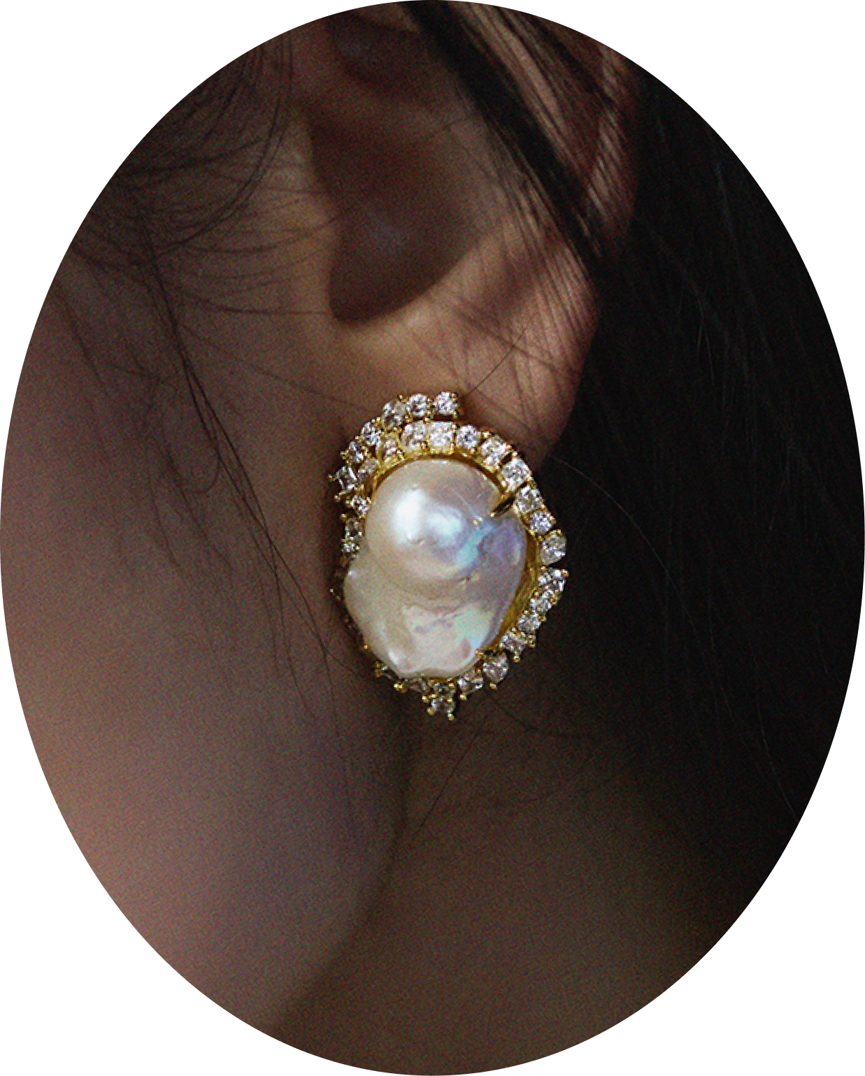 Baroque Pearl Twinkle Pierce
