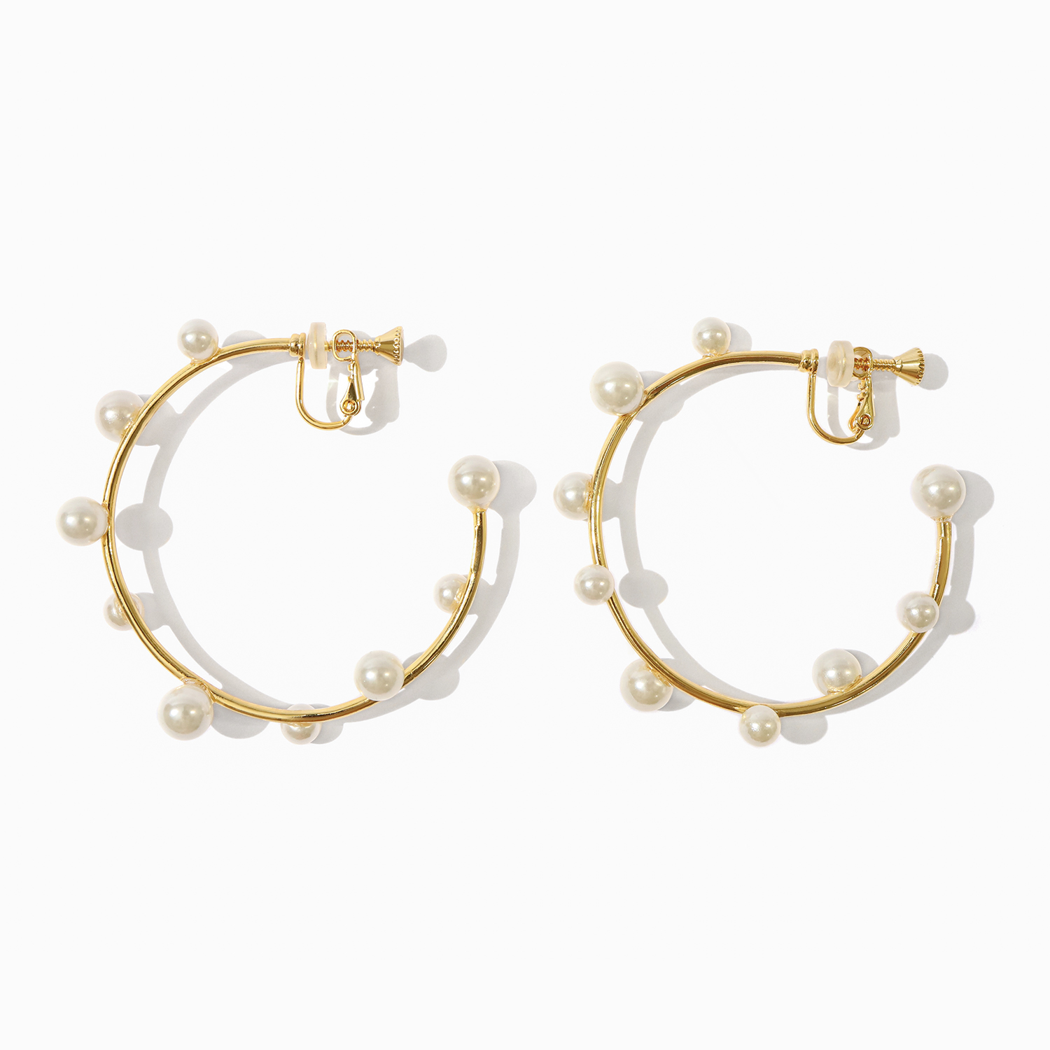 Shell Pearl Hoop