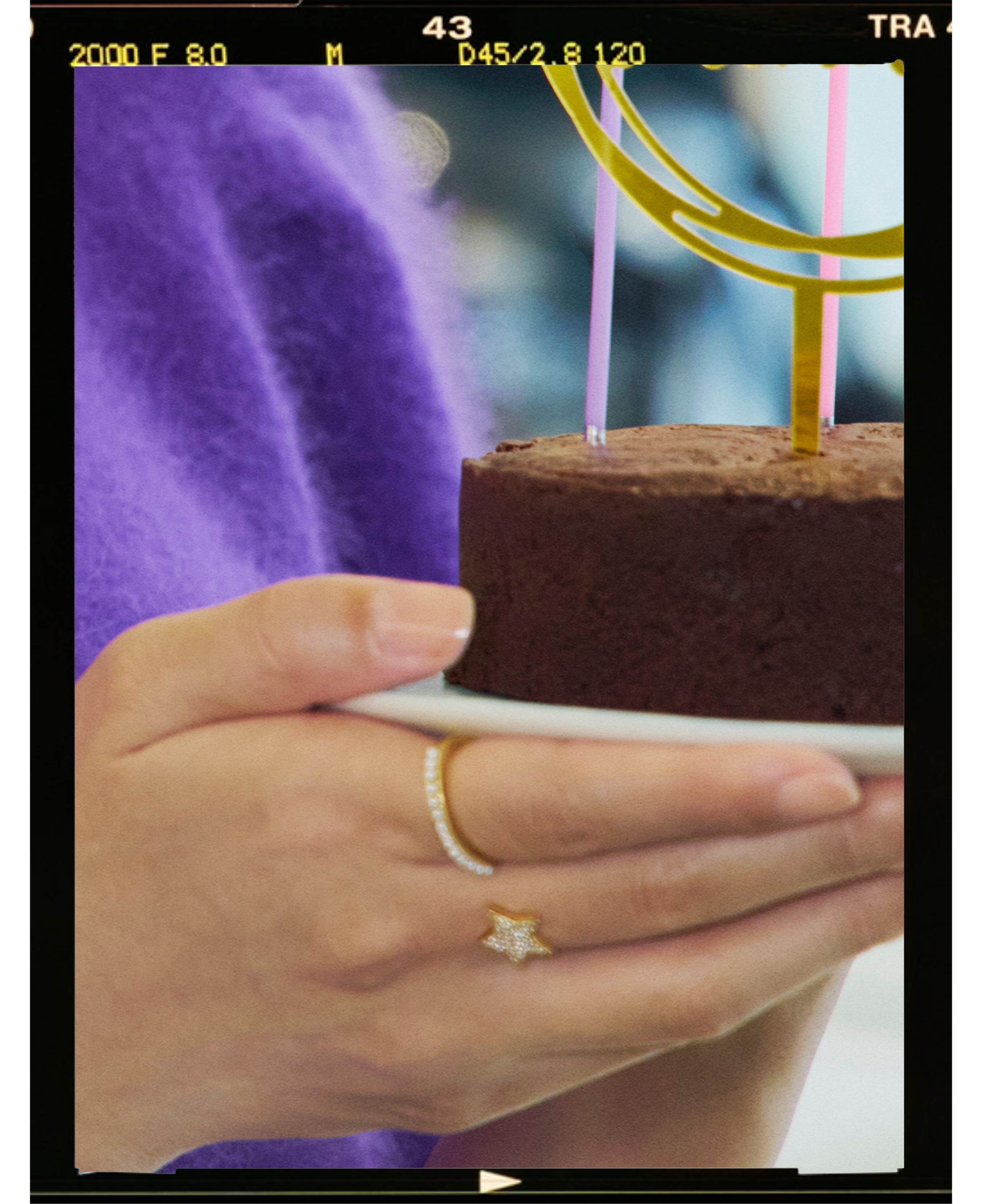 Close up of a chocolate cake