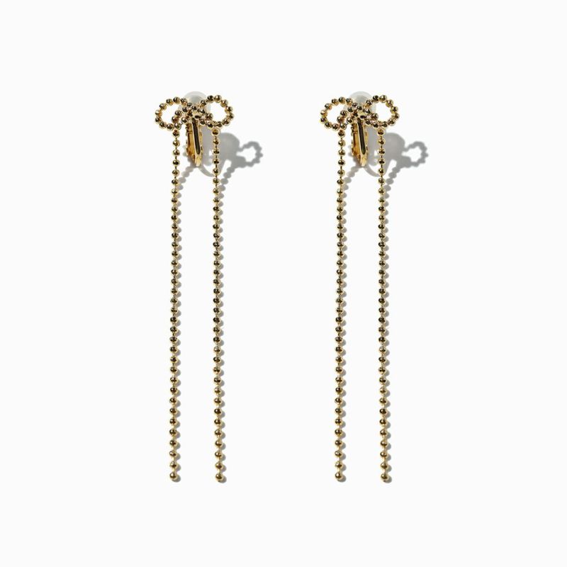 Elisabetta Franchi 上品 ローズチャーム イヤリング Elisabetta Franchi 上品 ローズチャーム イヤリング