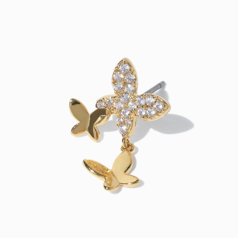 【未使用】ステラハリウッド　butterflyロングピアス バタフライロングピアス | STELLAR HOLLYWOOD-ステラハリウッド