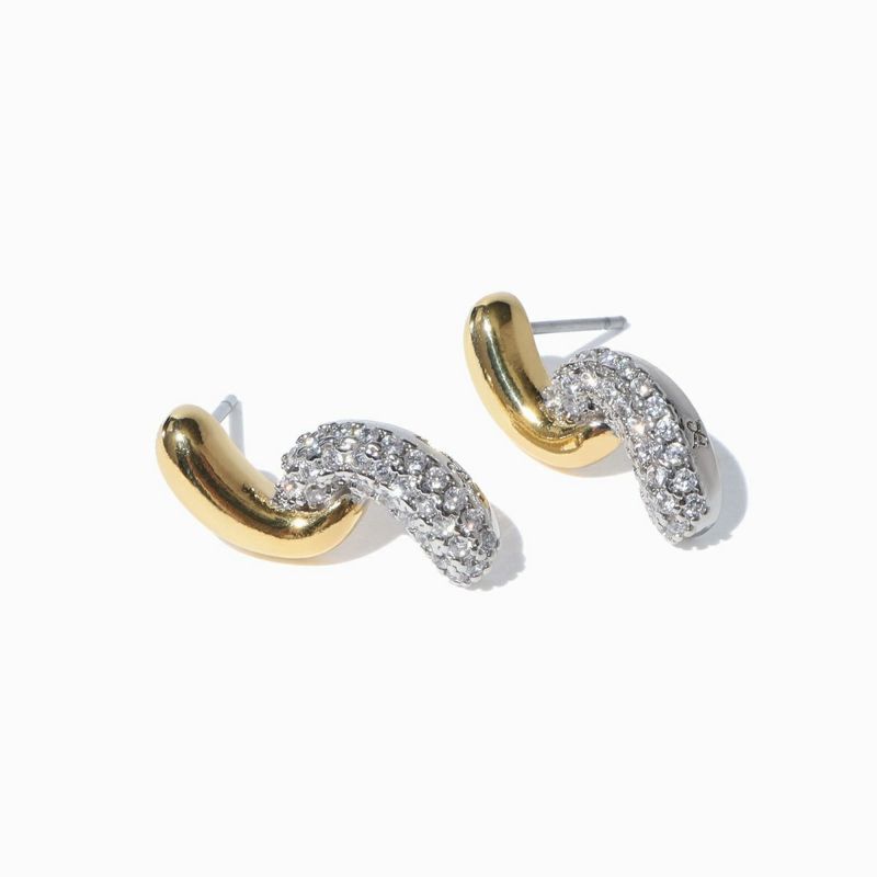 CHIEKO チエコピアス　スマイリーピアス K18/Pt「にこちゃん」ピアス(片耳用)｜【オレフィーチェ