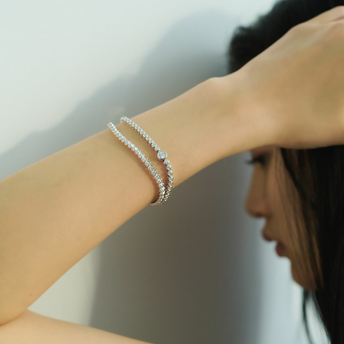 ピュアグロウクワイエットブレスレット（シルバー） | STELLAR